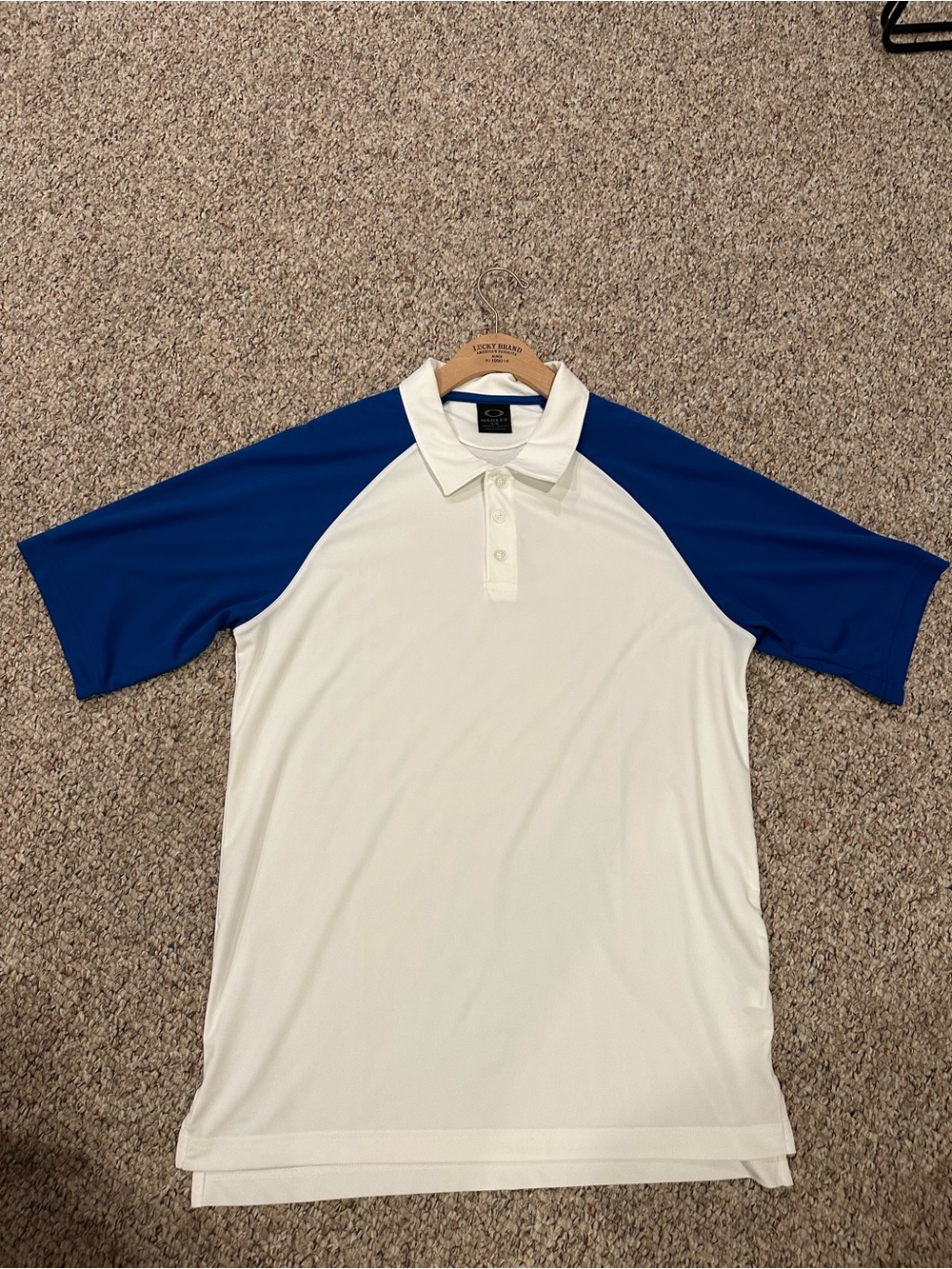 Oakley Sports Athletic Polo Size Large